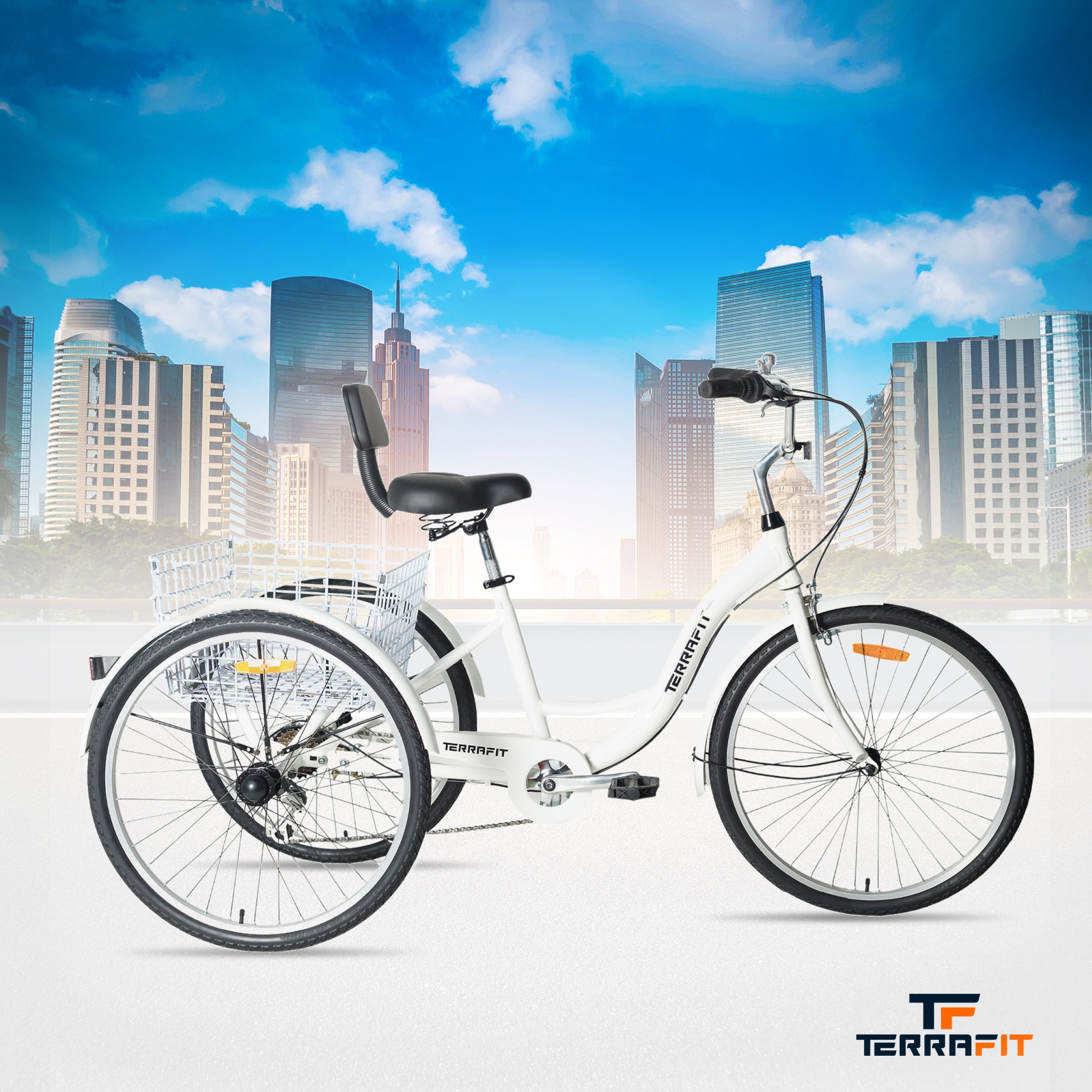 Triciclo para Adulto 3CYCLE Rodada 26 Shimano TerraFit