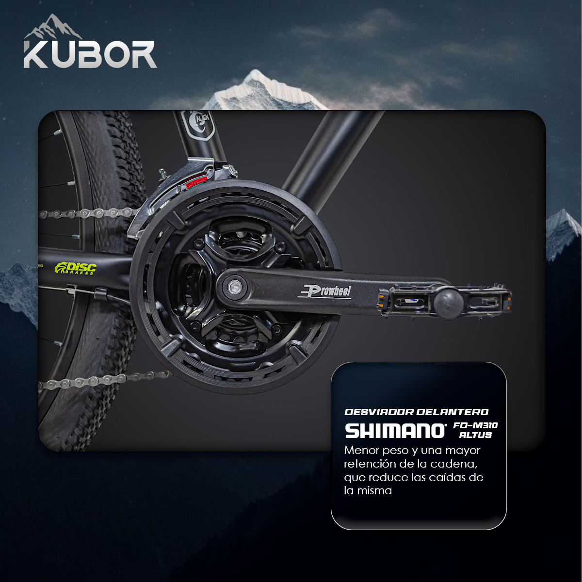 Bicicleta de Montaña Alien R29 de 24V KUBOR