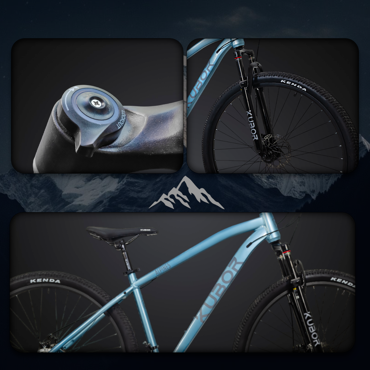 Bicicleta de Montaña Alpine R29 de 21V KUBOR