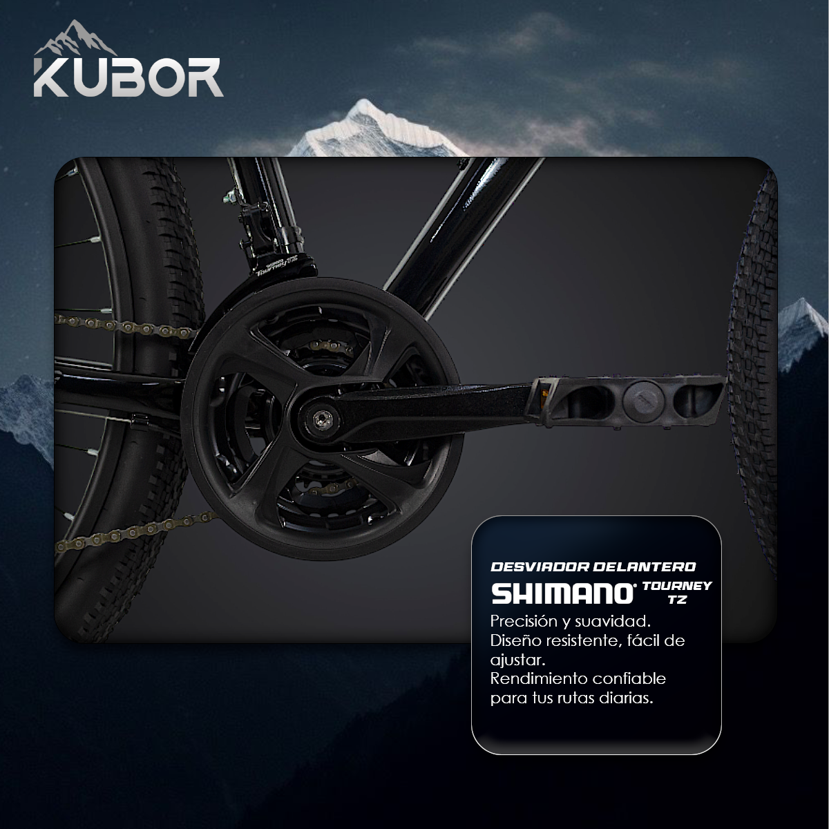 Bicicleta de Montaña Alpine R29 de 21V KUBOR