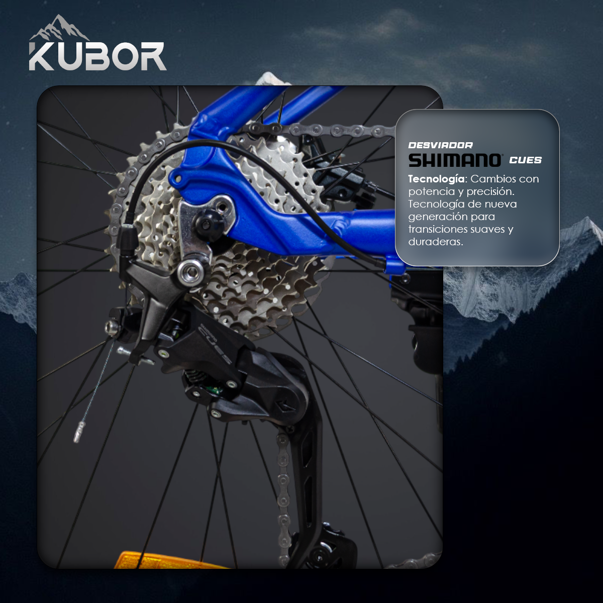 Bicicleta de Montaña Calipso 4 R29 de 9V KUBOR