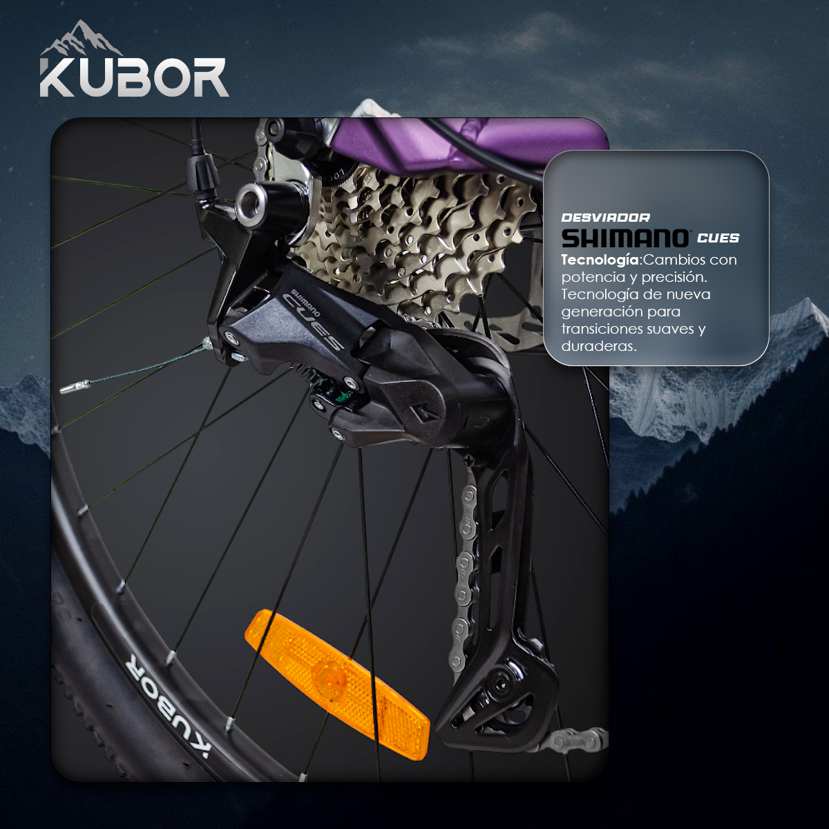 Bicicleta de Montaña Calipso 4 R29 de 9V KUBOR