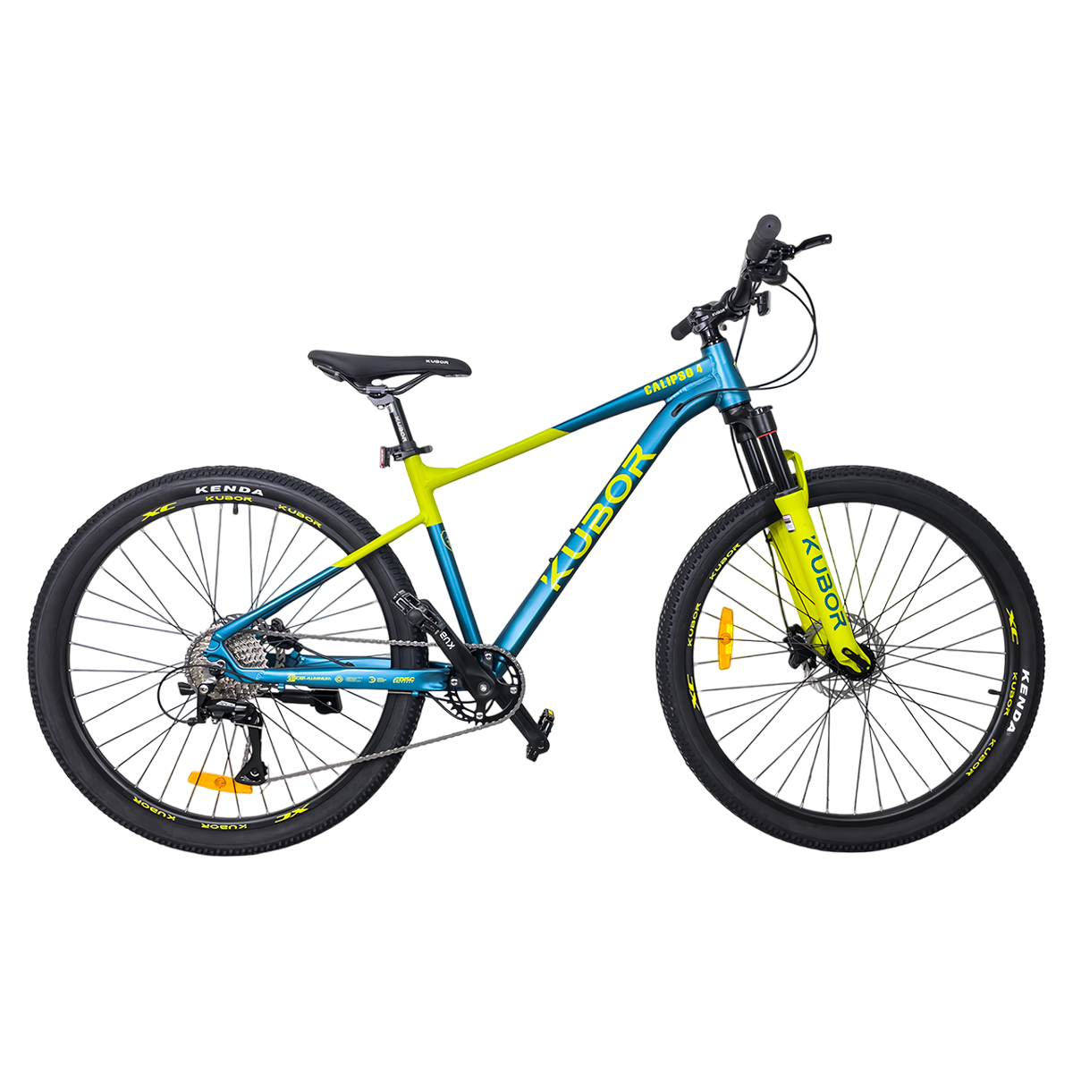 Bicicleta De Montaña Calipso 4 de Aluminio Rodada 27.5 9 Velocidades