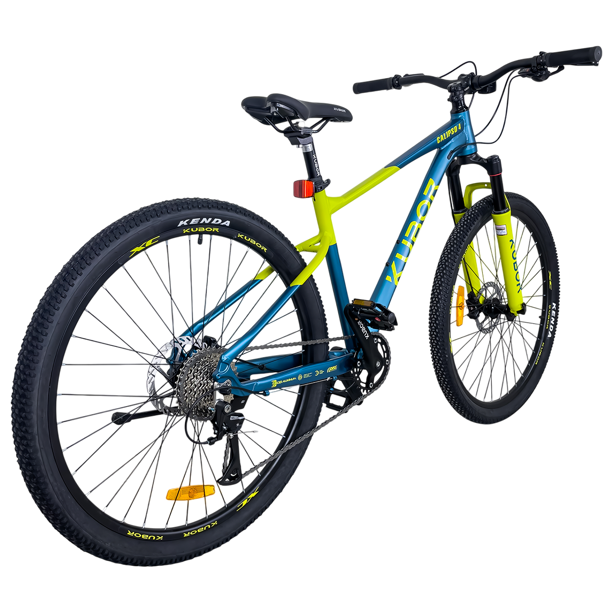 Bicicleta De Montaña Calipso 4 de Aluminio Rodada 27.5 9 Velocidades