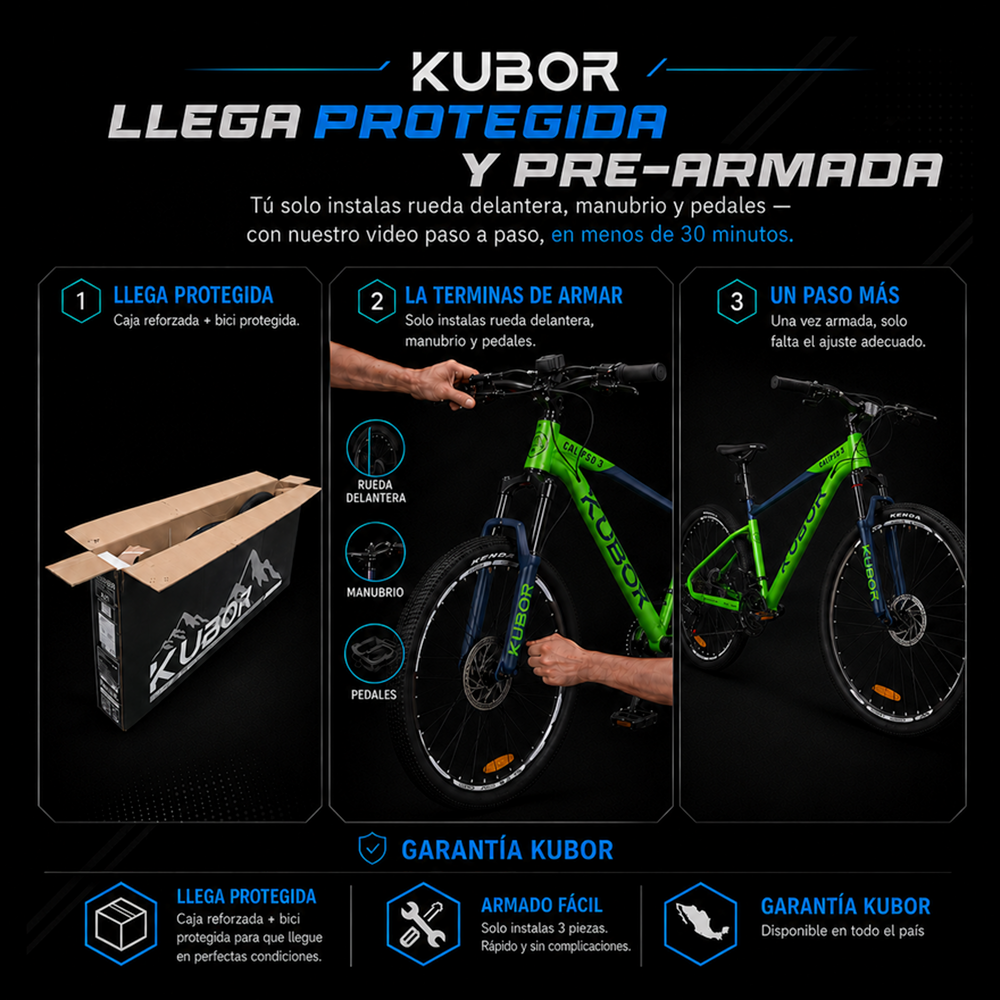 Bicicleta de Montaña Calipso 3 R29 21V KUBOR