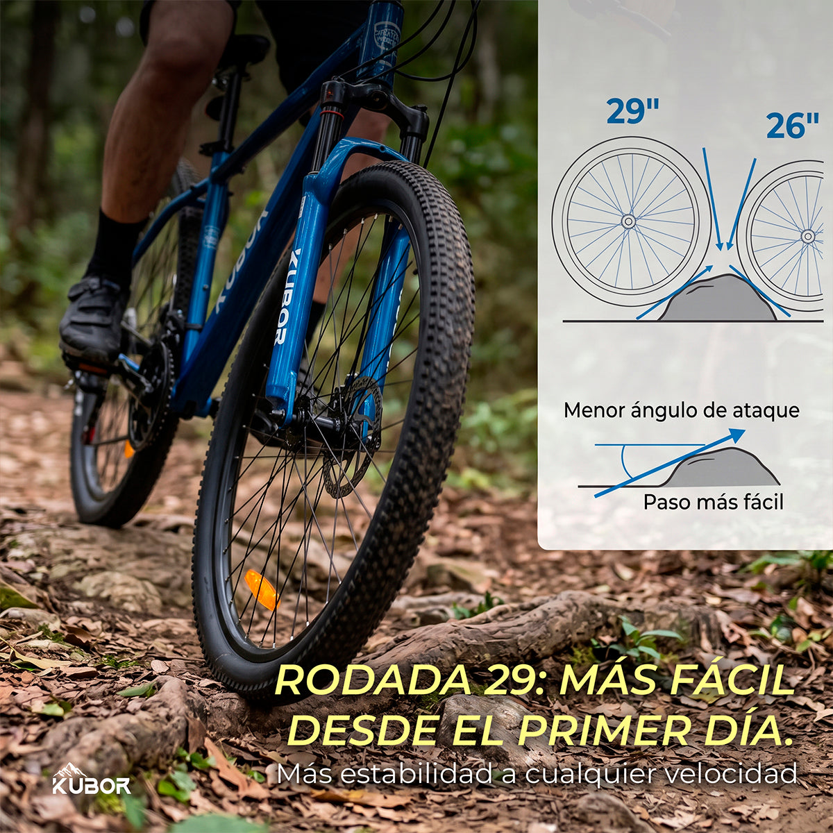 Bicicleta de Montaña Eagle R29 de 21V KUBOR