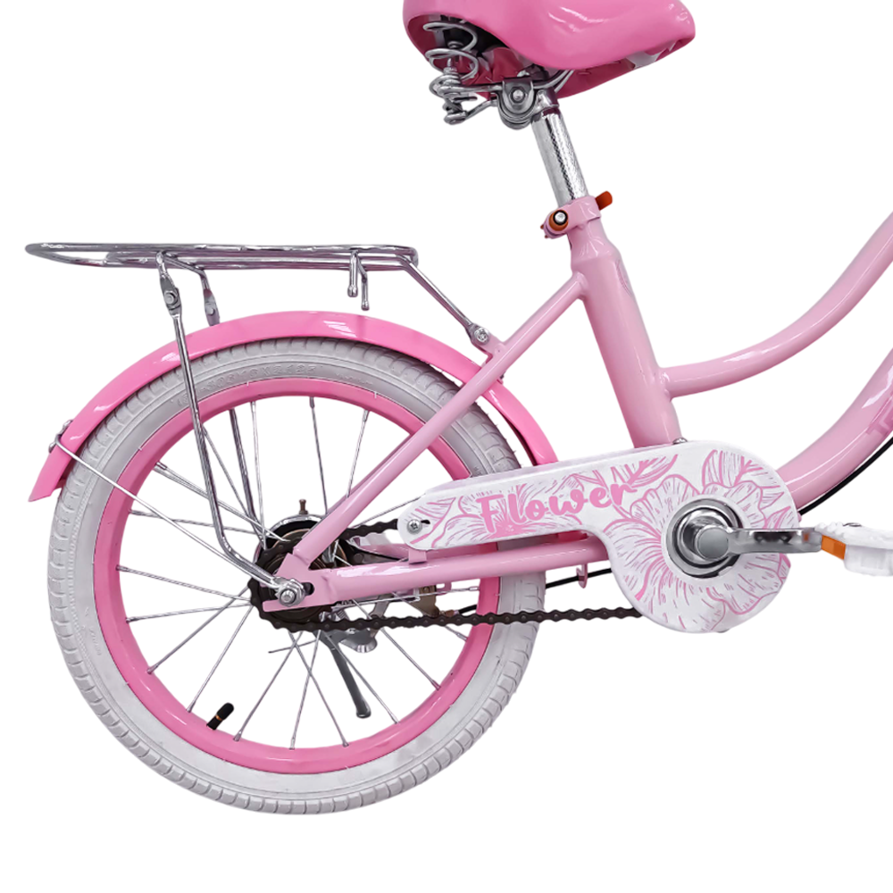 Bicicleta Infantil Para Niña FLOWER R16