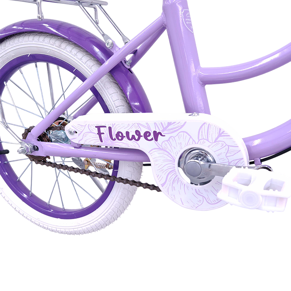 Bicicleta Infantil Para Niña FLOWER R16