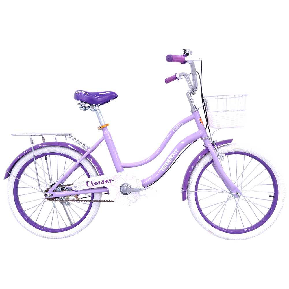 Bicicleta Infantil Para Niña FLOWER R20