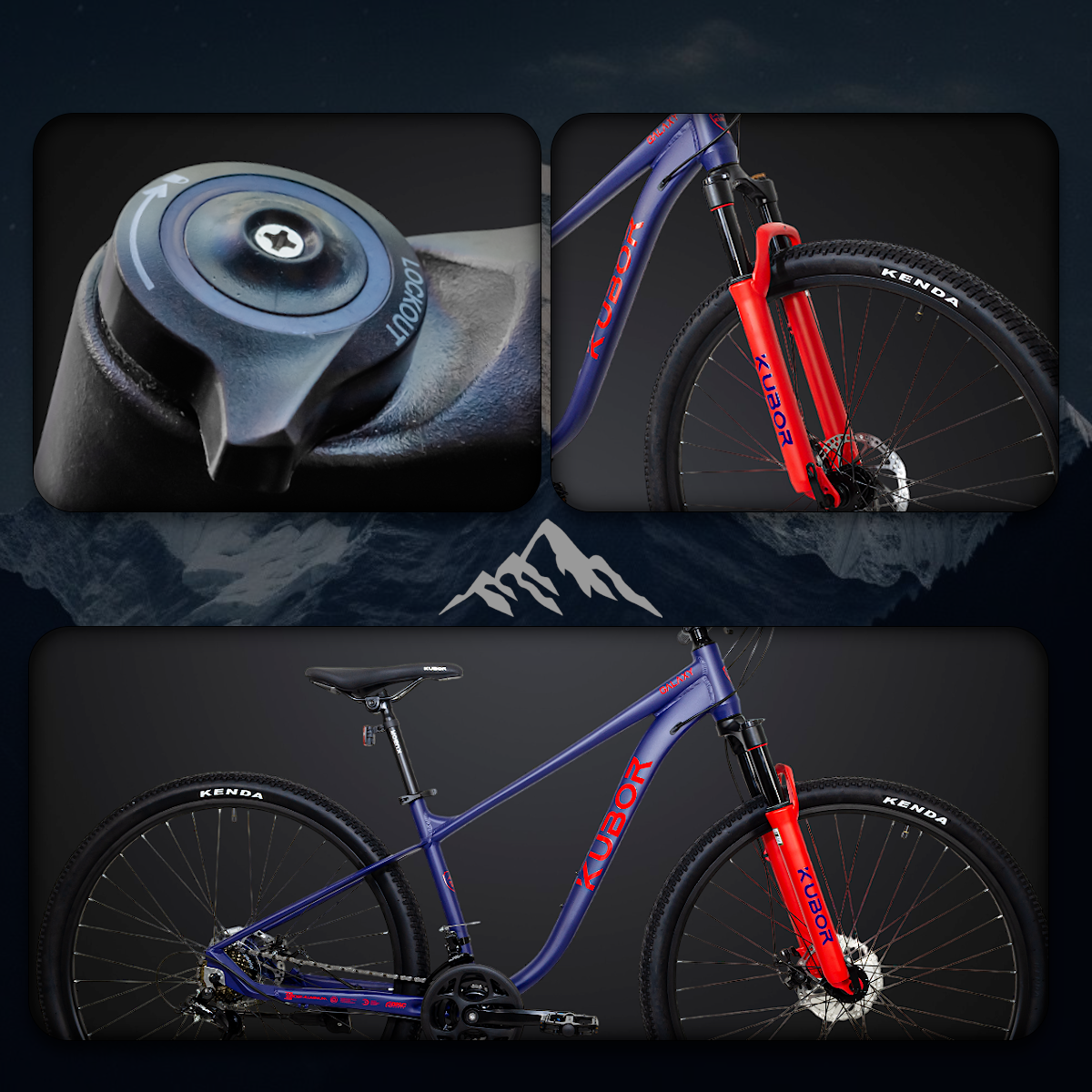 Bicicleta de Montaña Galaxy R29 de 21V KUBOR