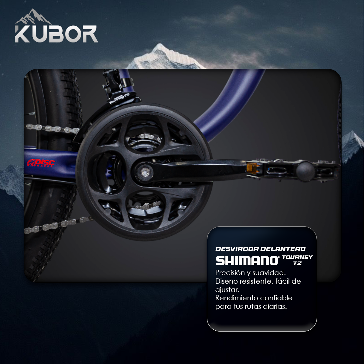 Bicicleta de Montaña Galaxy R29 de 21V KUBOR