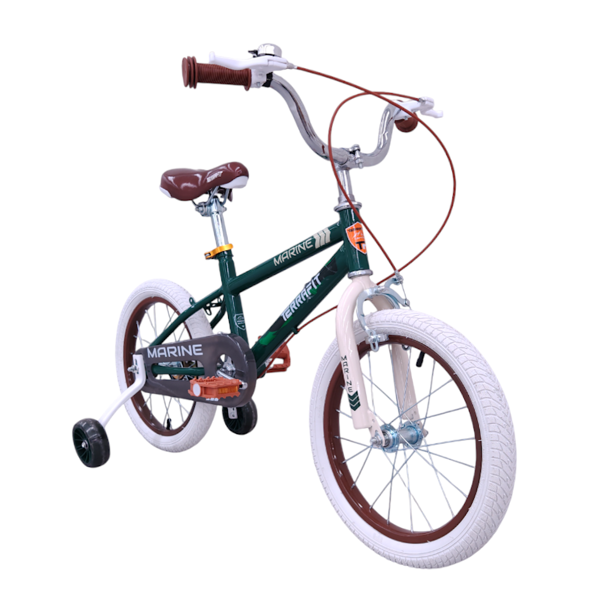 Bicicleta Infantil Para Niño MARINE R16 Azul