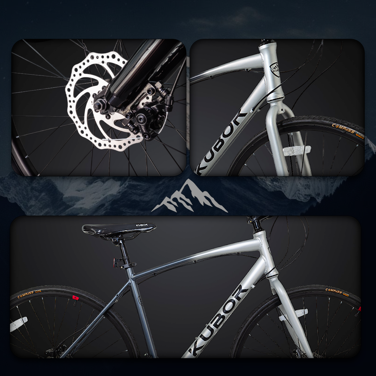 Bicicleta Híbrida Medusa R700 24V KUBOR