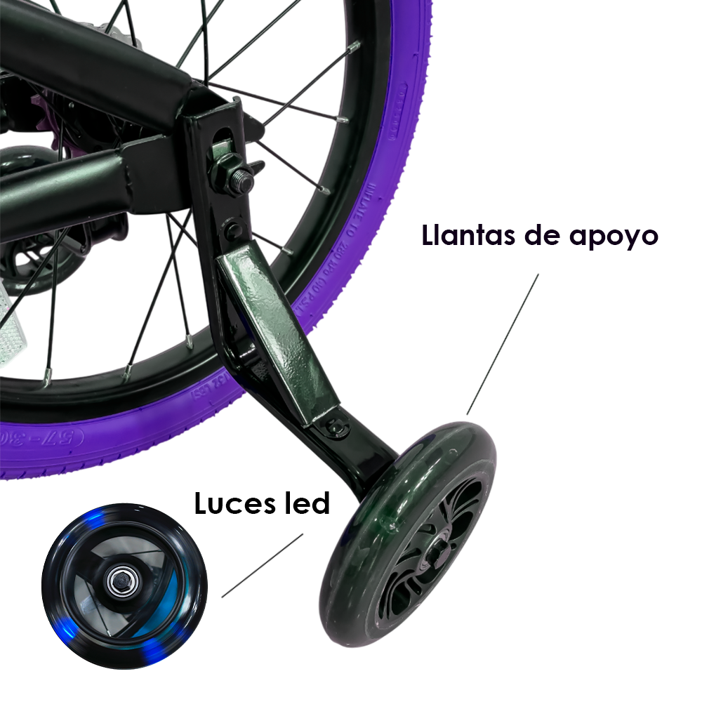 Bicicleta de Montaña para Niños Neon16