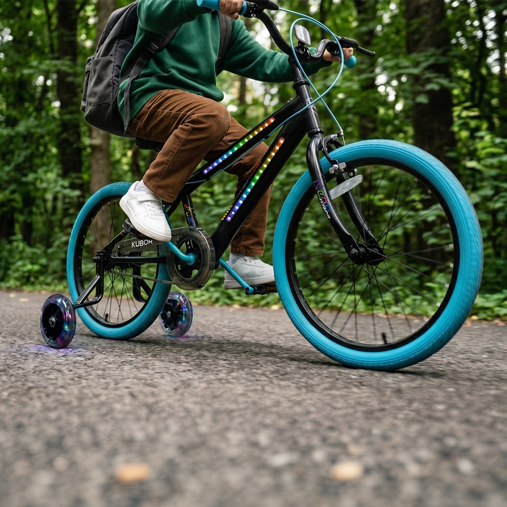 Bicicleta Infantil Unisex Neon R16 KUBOR Kids