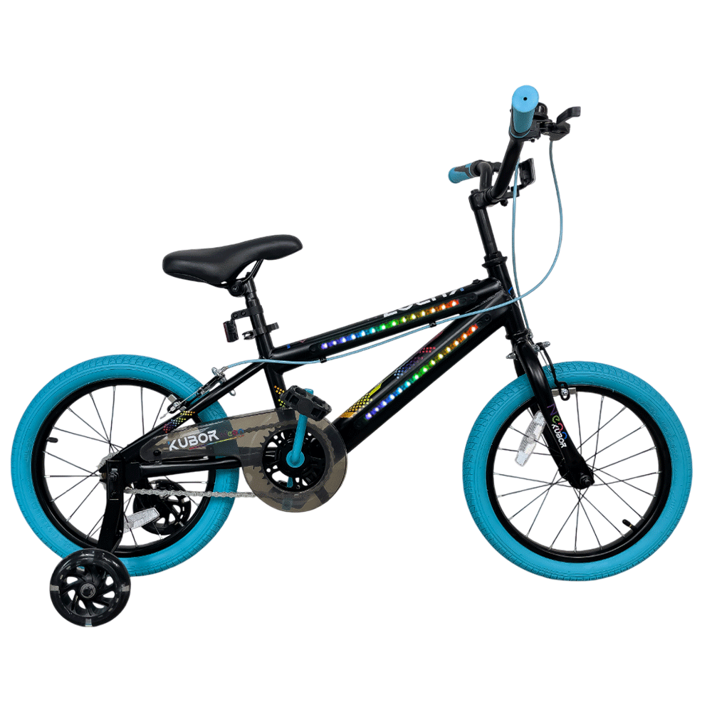 Bicicleta Infantil Unisex Neon R16 KUBOR Kids
