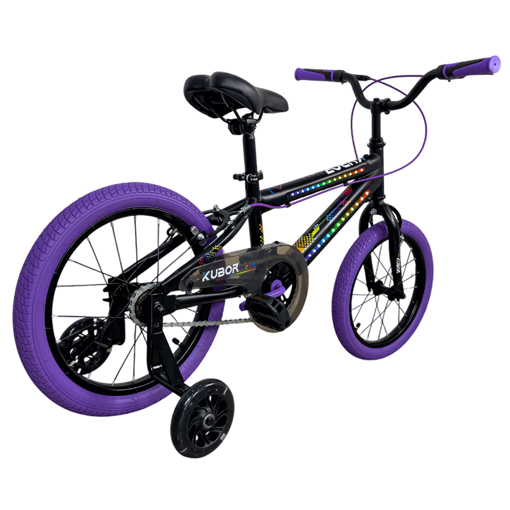 Bicicleta Infantil Unisex Neon R16 KUBOR Kids