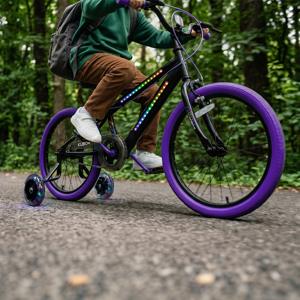 Bicicleta Infantil Unisex Neon R16 KUBOR Kids