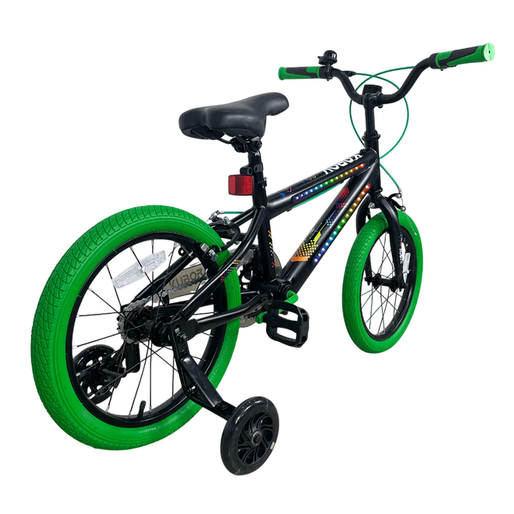 Bicicleta Infantil Unisex Neon R16 KUBOR Kids