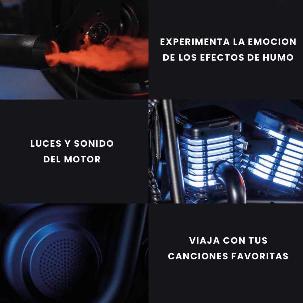 Moto Eléctrica Infantil Hyper Gogo Challenger 12 Plus