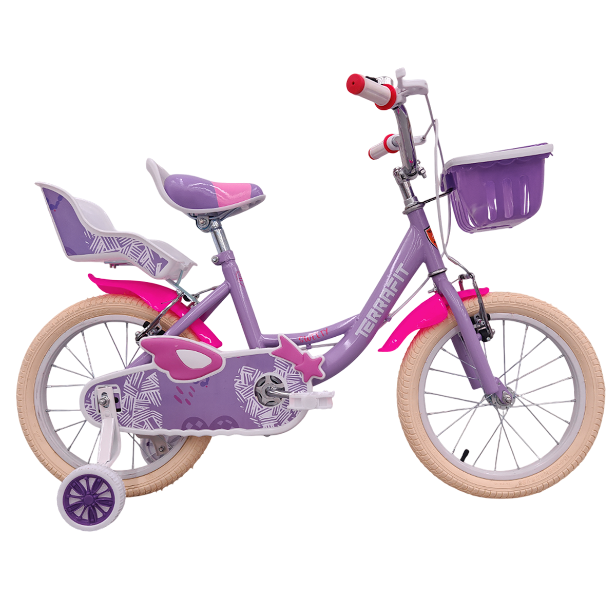 Bicicleta Infantil para Niña SWEETY R12