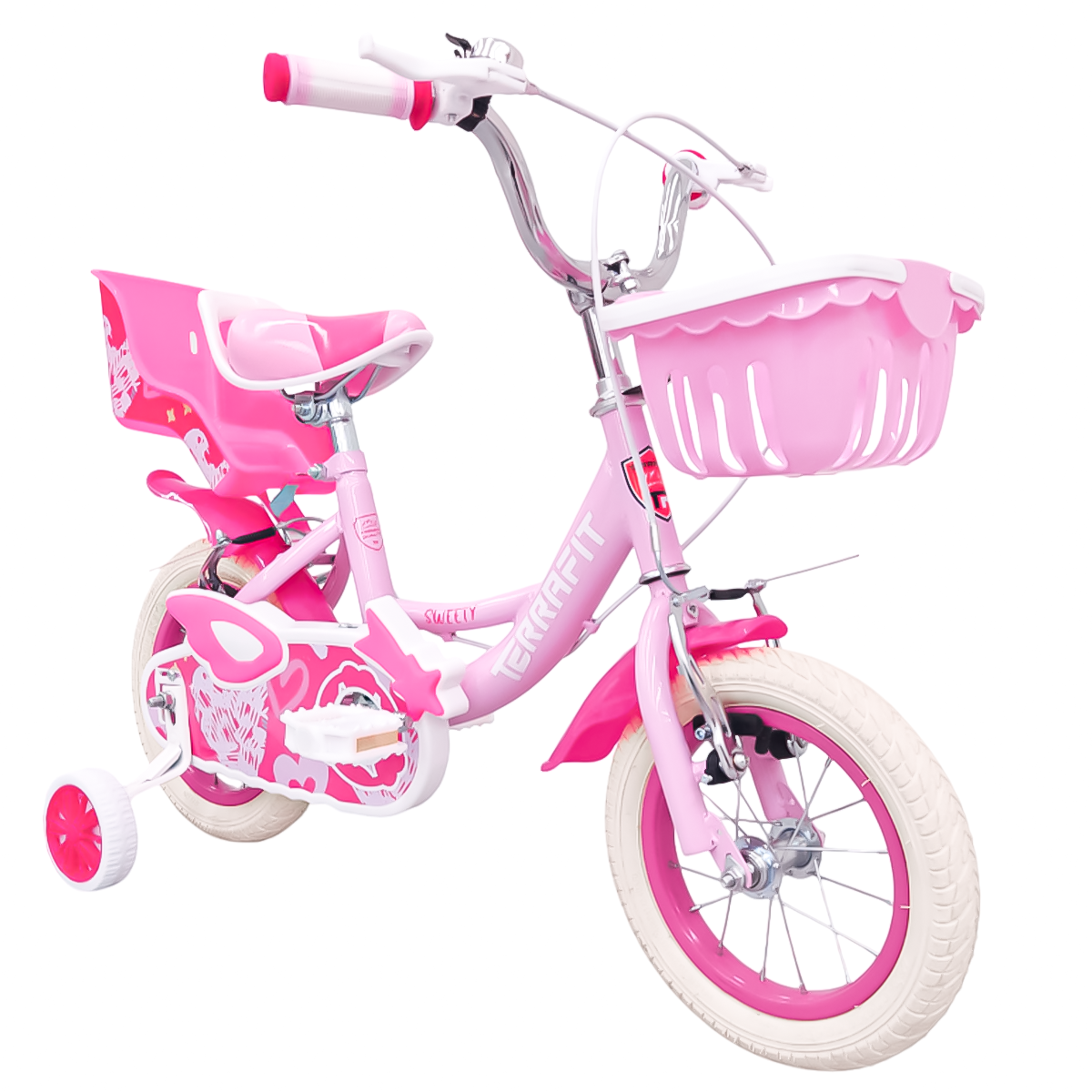 Bicicleta Infantil para Niña SWEETY R12
