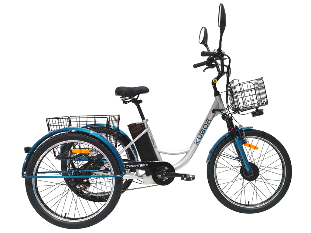 Triciclo Eléctrico para Adulto CYBERTRIKE R24 7V Kubor