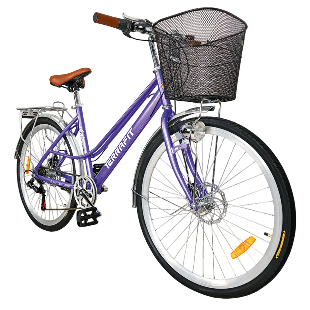 Bicicleta Vintage Venice 26 21V Frenos de Disco TerraFit