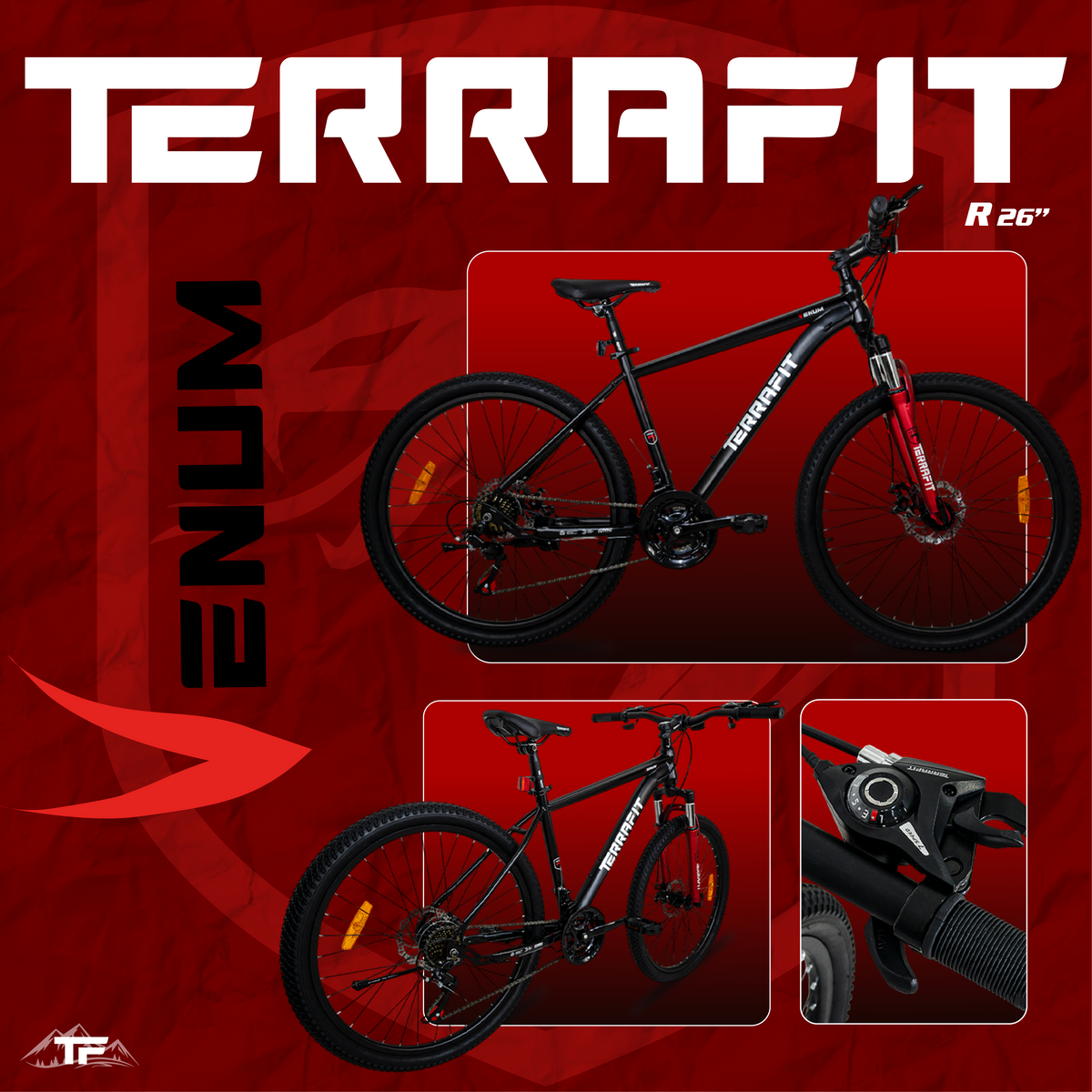 Bicicleta de Montaña Venum R26 de 21V Terrafit