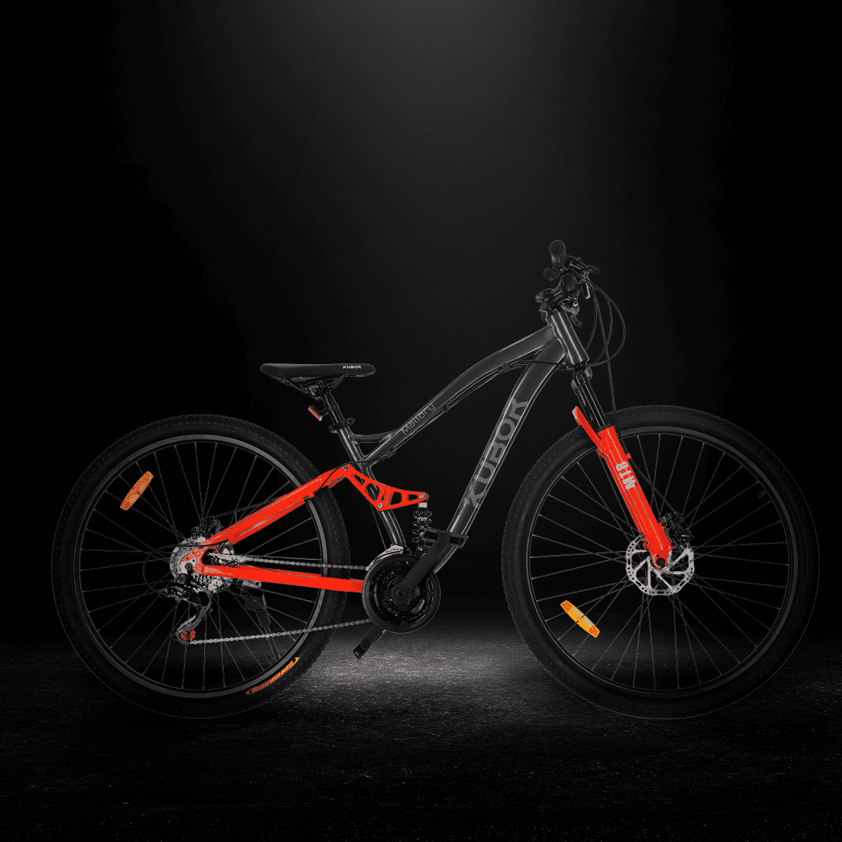 Bicicleta Montaña Mallory Rodada 29 de Doble Suspensión Kubor