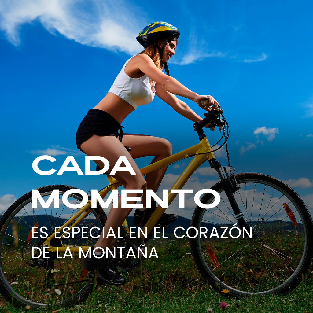 Bicicleta de Montaña Cosmo Rodada 26 de 21 velocidades Amarilla
