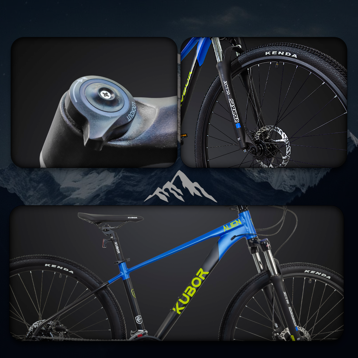 Bicicleta de Montaña Alien R29 de 24V KUBOR