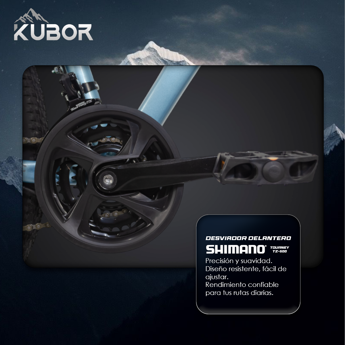 Bicicleta de Montaña Alpine R29 de 21V KUBOR