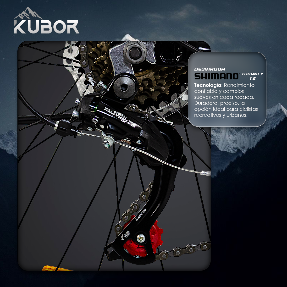Bicicleta de Montaña Alpine R29 de 21V KUBOR
