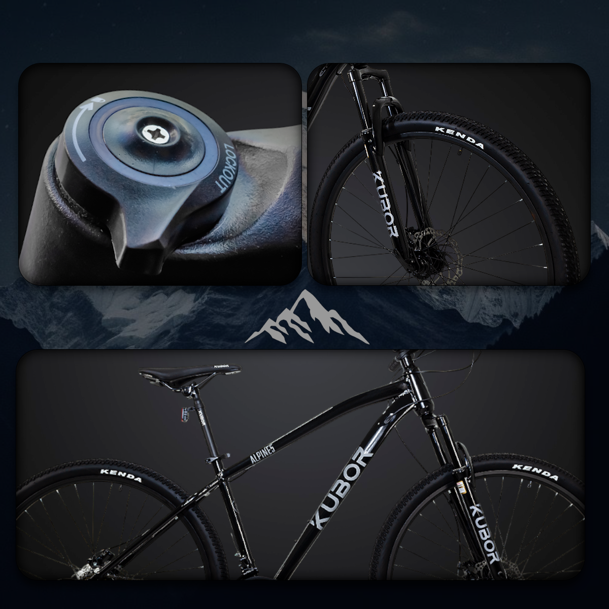 Bicicleta de Montaña Alpine R29 de 21V KUBOR