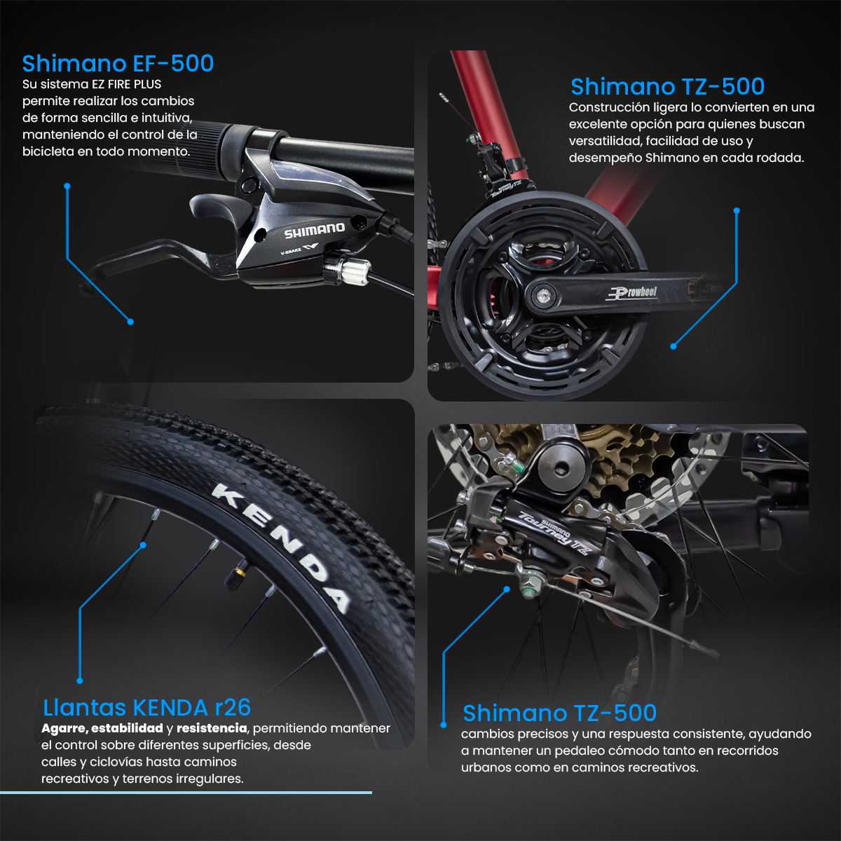 Bicicleta de Montaña Calipso 3 R27.5 21V KUBOR