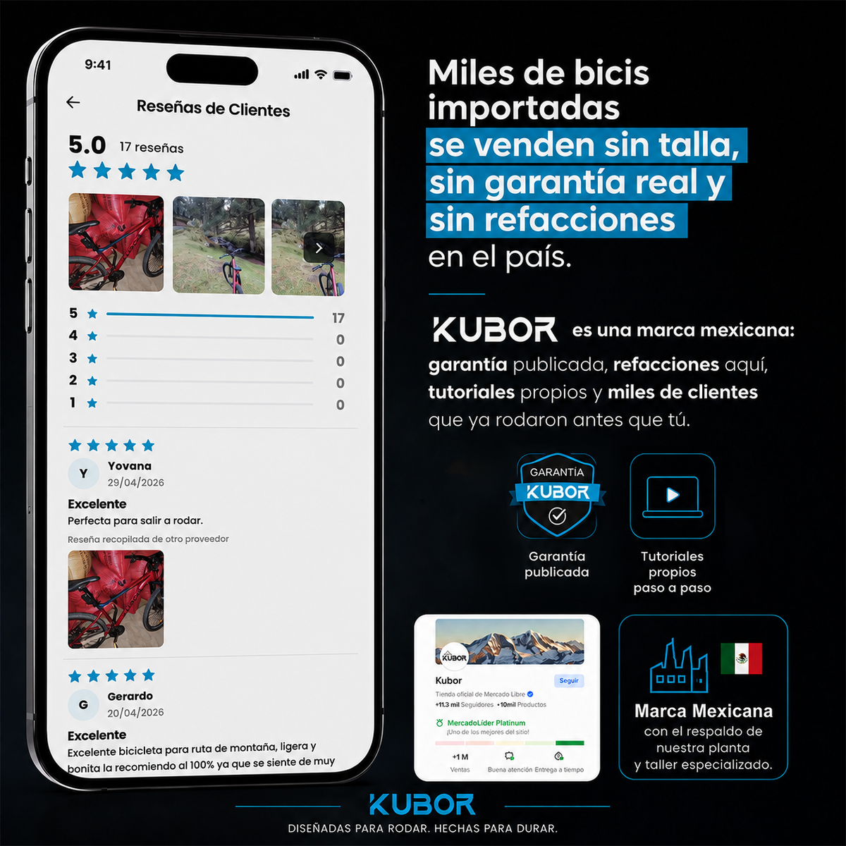 Bicicleta de Montaña Calipso 3 R27.5 21V KUBOR