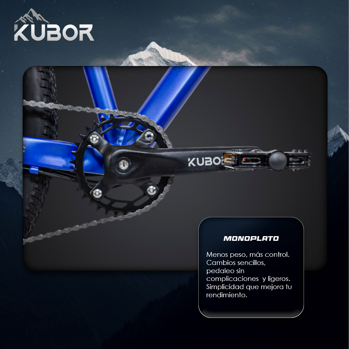 Bicicleta de Montaña Calipso 4 R29 de 9V KUBOR