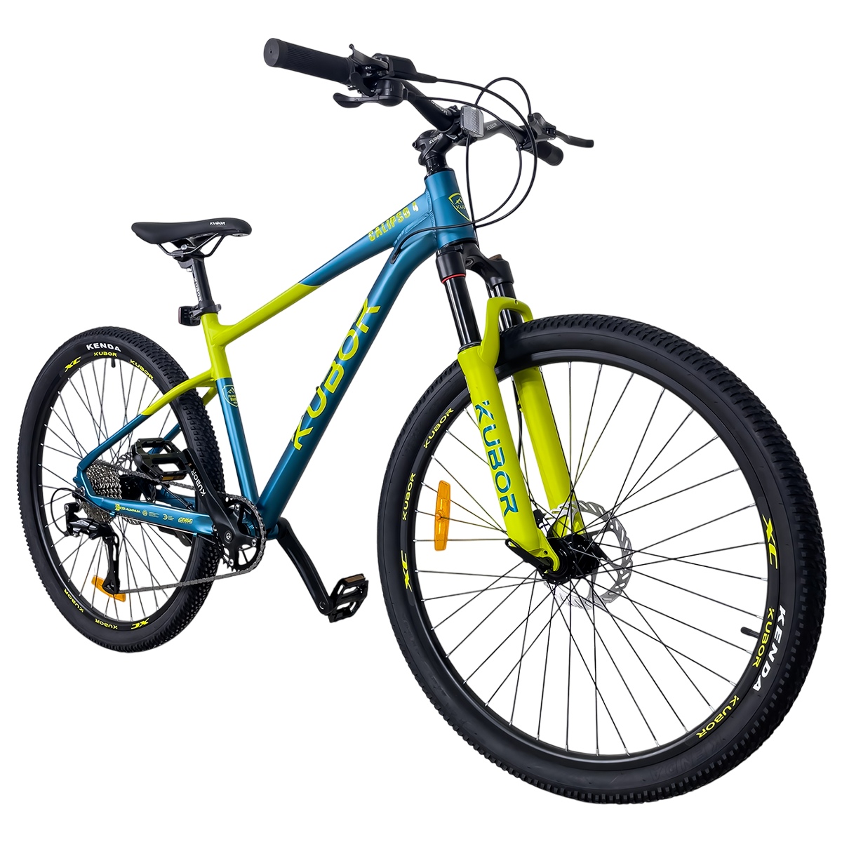 Bicicleta De Montaña Calipso 4 de Aluminio Rodada 27.5 9 Velocidades