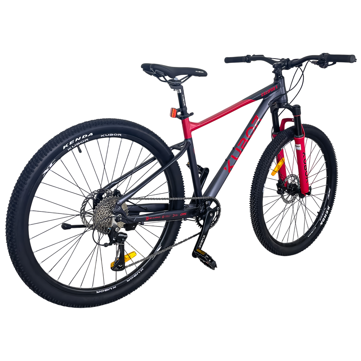 Bicicleta De Montaña Calipso 4 de Aluminio Rodada 27.5 9 Velocidades