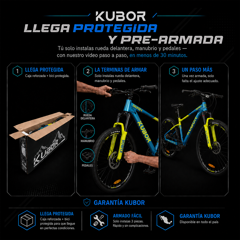 Bicicleta de Montaña Calipso 4 R27.5 9V KUBOR