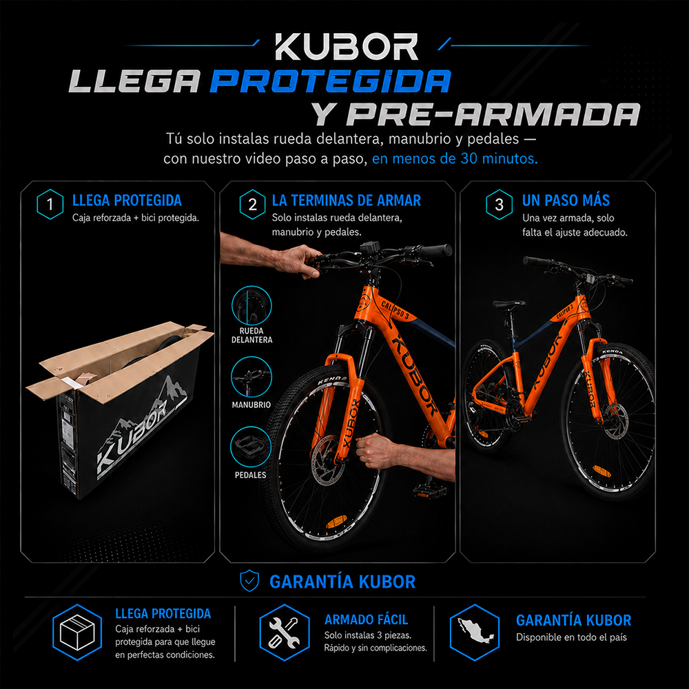 Bicicleta de Montaña Calipso 3 R29 21V KUBOR