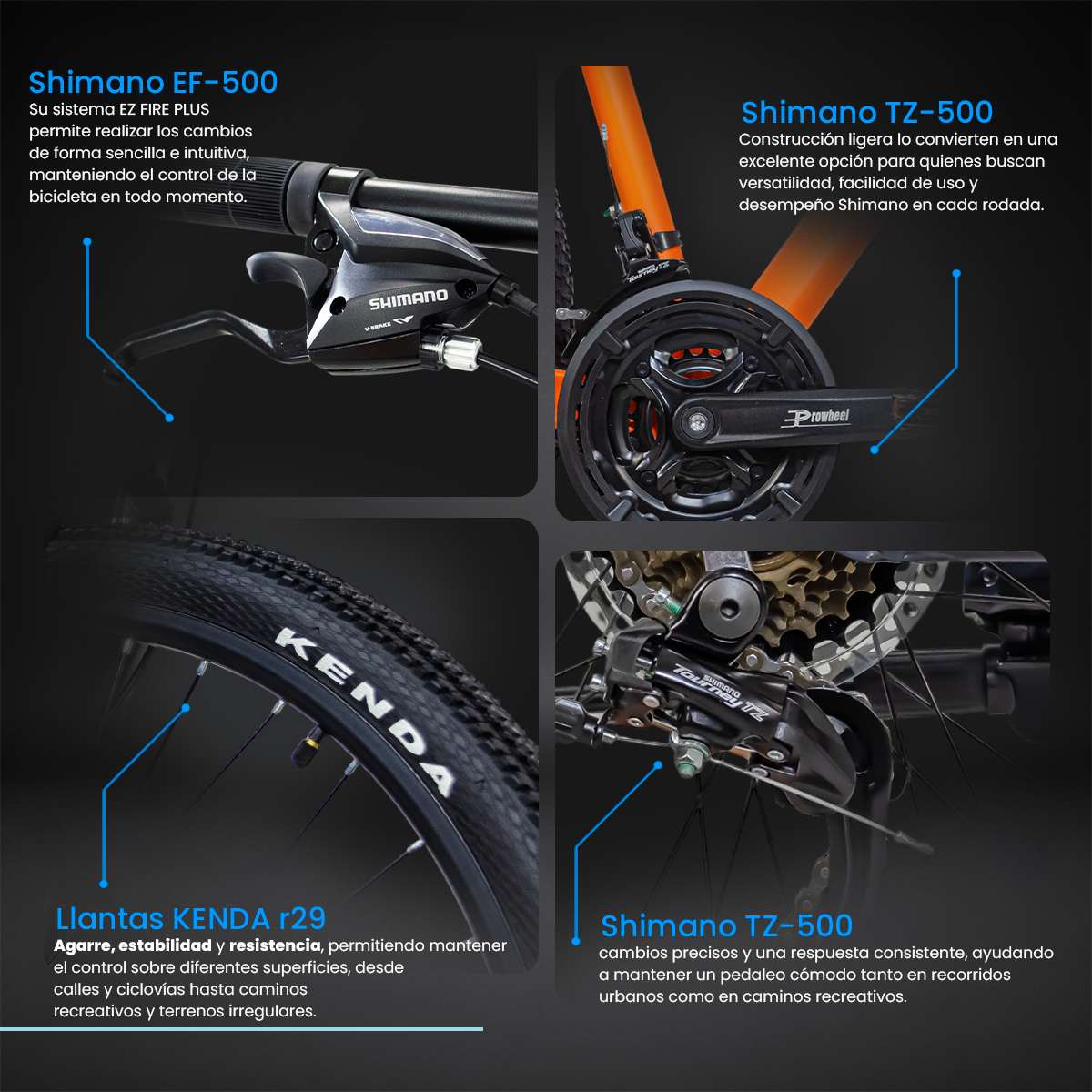 Bicicleta de Montaña Calipso 3 R29 21V KUBOR