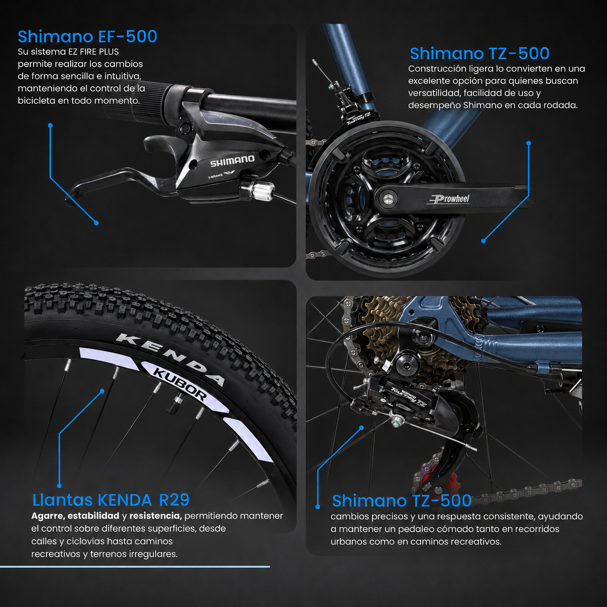 Bicicleta de Montaña Calipso 3 R29 21V KUBOR