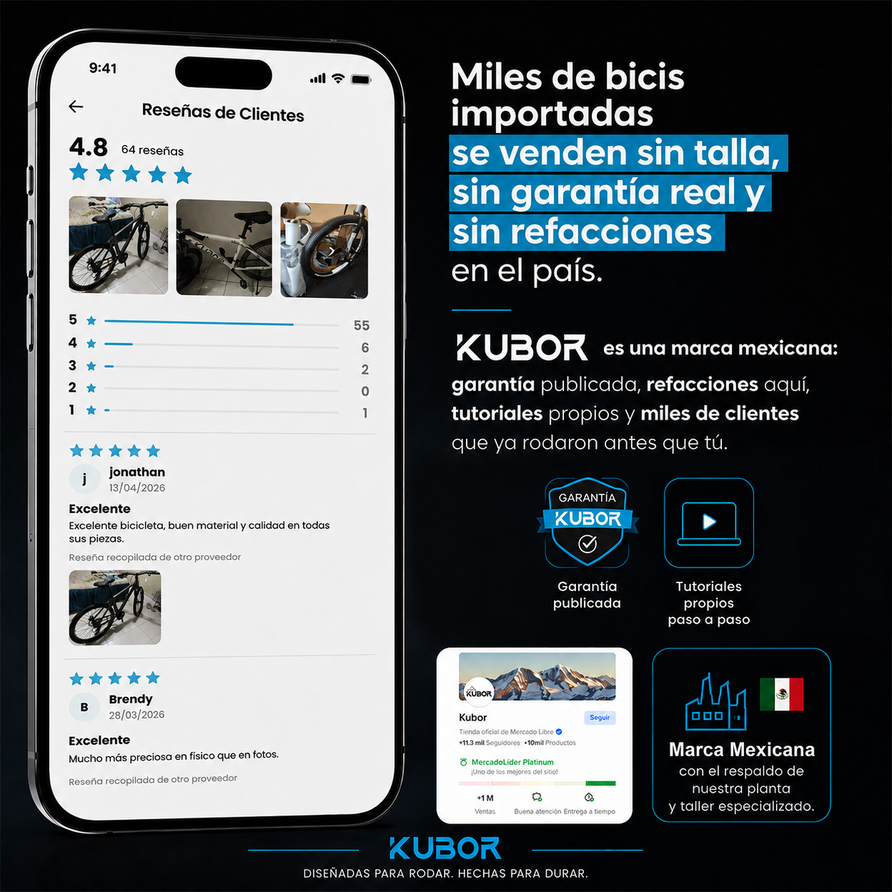 Bicicleta de Montaña Cosmo R26 21V KUBOR