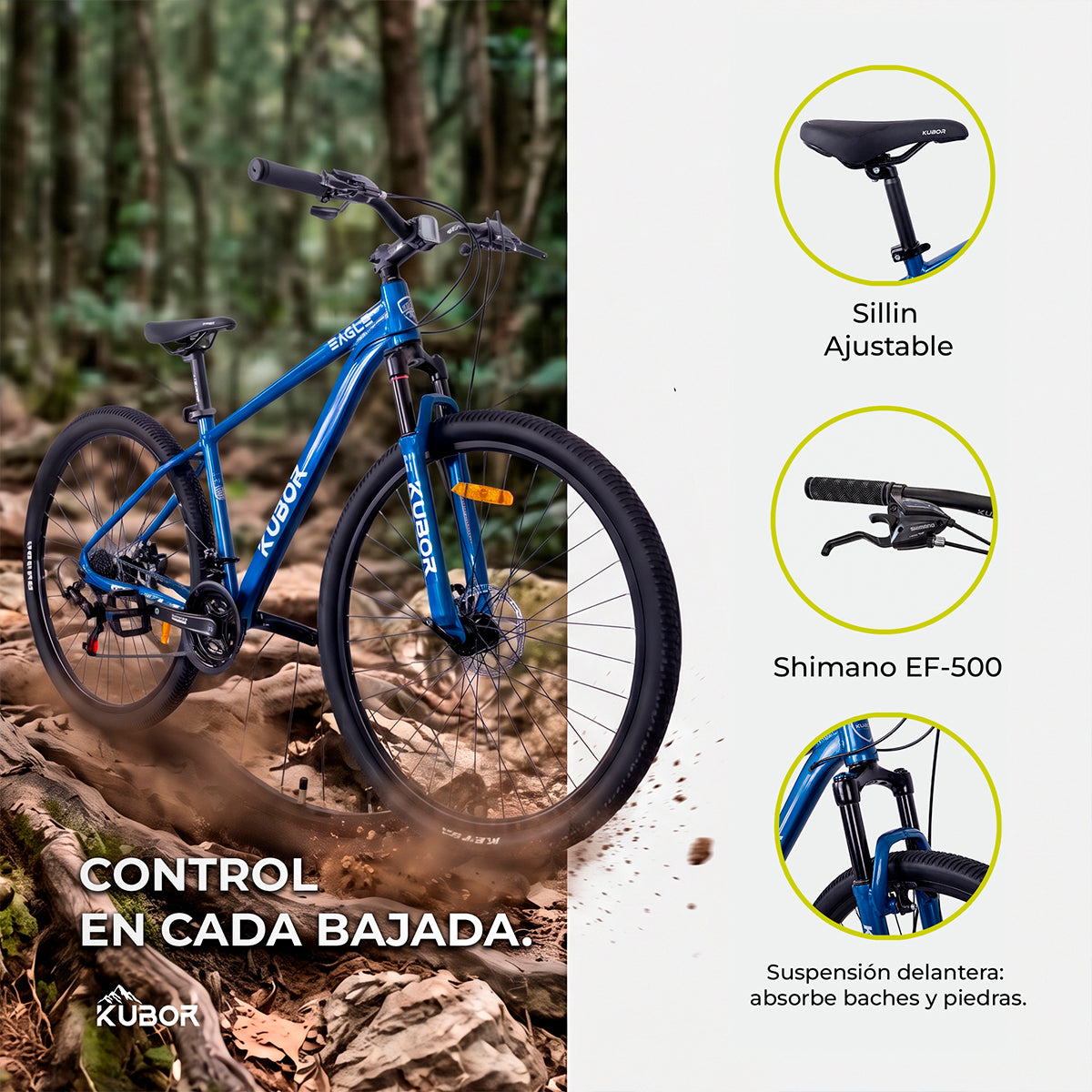 Bicicleta de Montaña Eagle R29 de 21V KUBOR