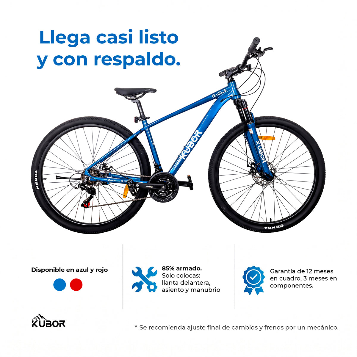 Bicicleta de Montaña Eagle R29 de 21V KUBOR