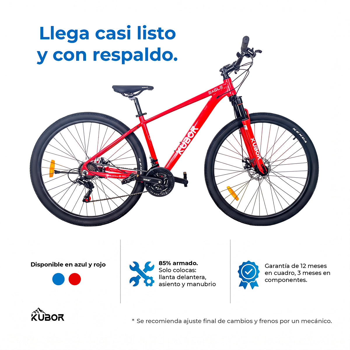 Bicicleta de Montaña Eagle R29 de 21V KUBOR