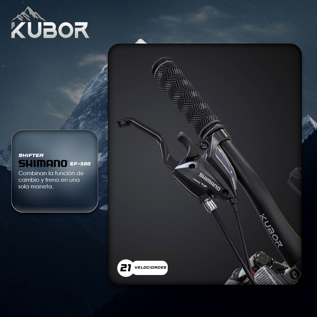 Bicicleta de Montaña Eagle R29 de 21V KUBOR