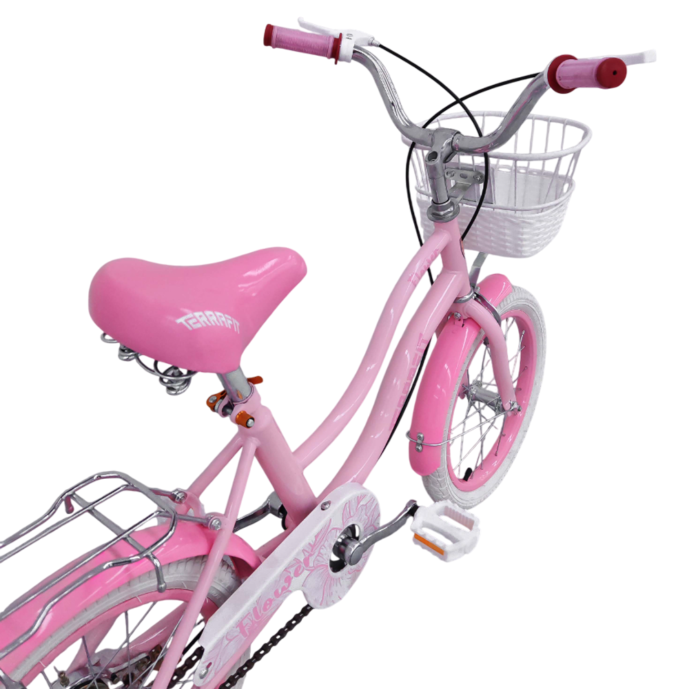 Bicicleta Infantil Para Niña FLOWER R16